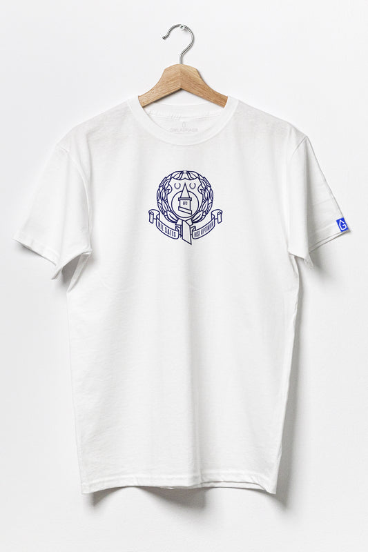 Crest | 1930's Style - Premium Cotton T-Shirt / White