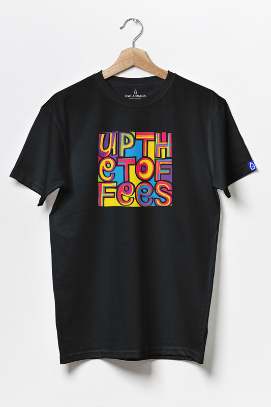 TOFFEE MONDAYS - Premium Cotton T-Shirt / Black