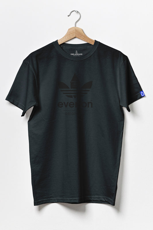Everton | Originals - Premium Cotton T-Shirt / Black on Black