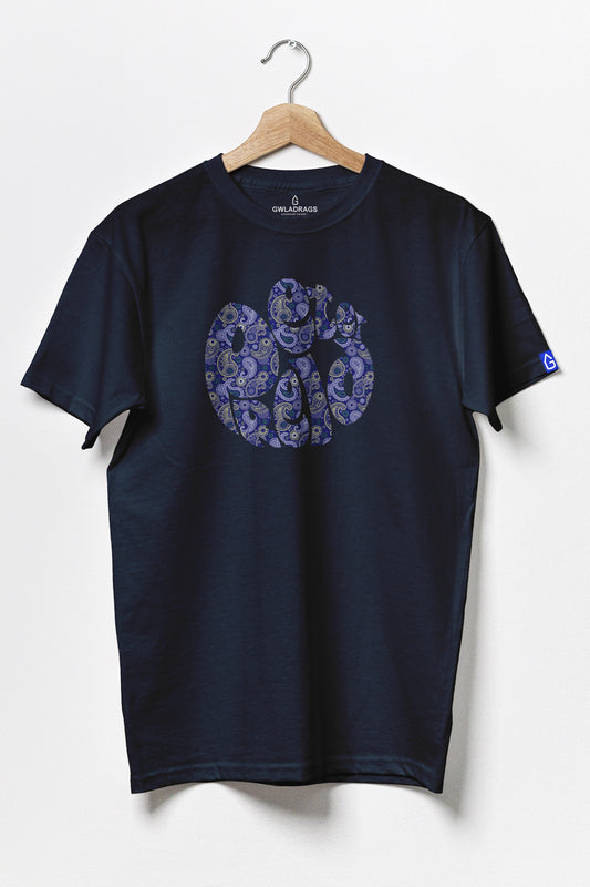 Peter Reid - Premium Cotton T-shirt / Navy
