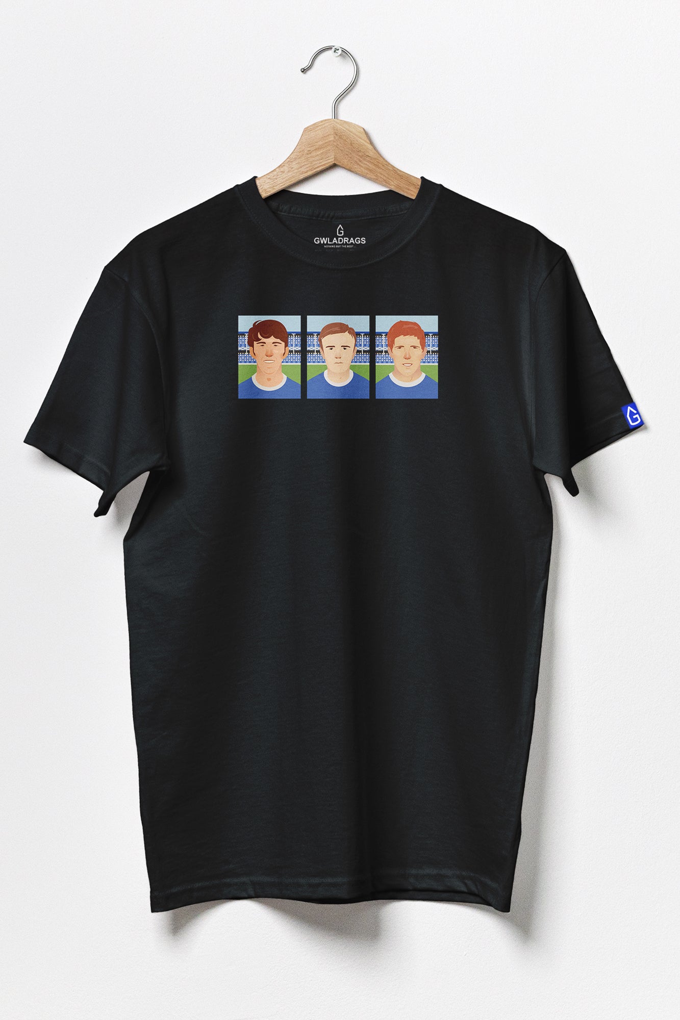 The Holy Trinity - Premium Cotton T-Shirt / Black