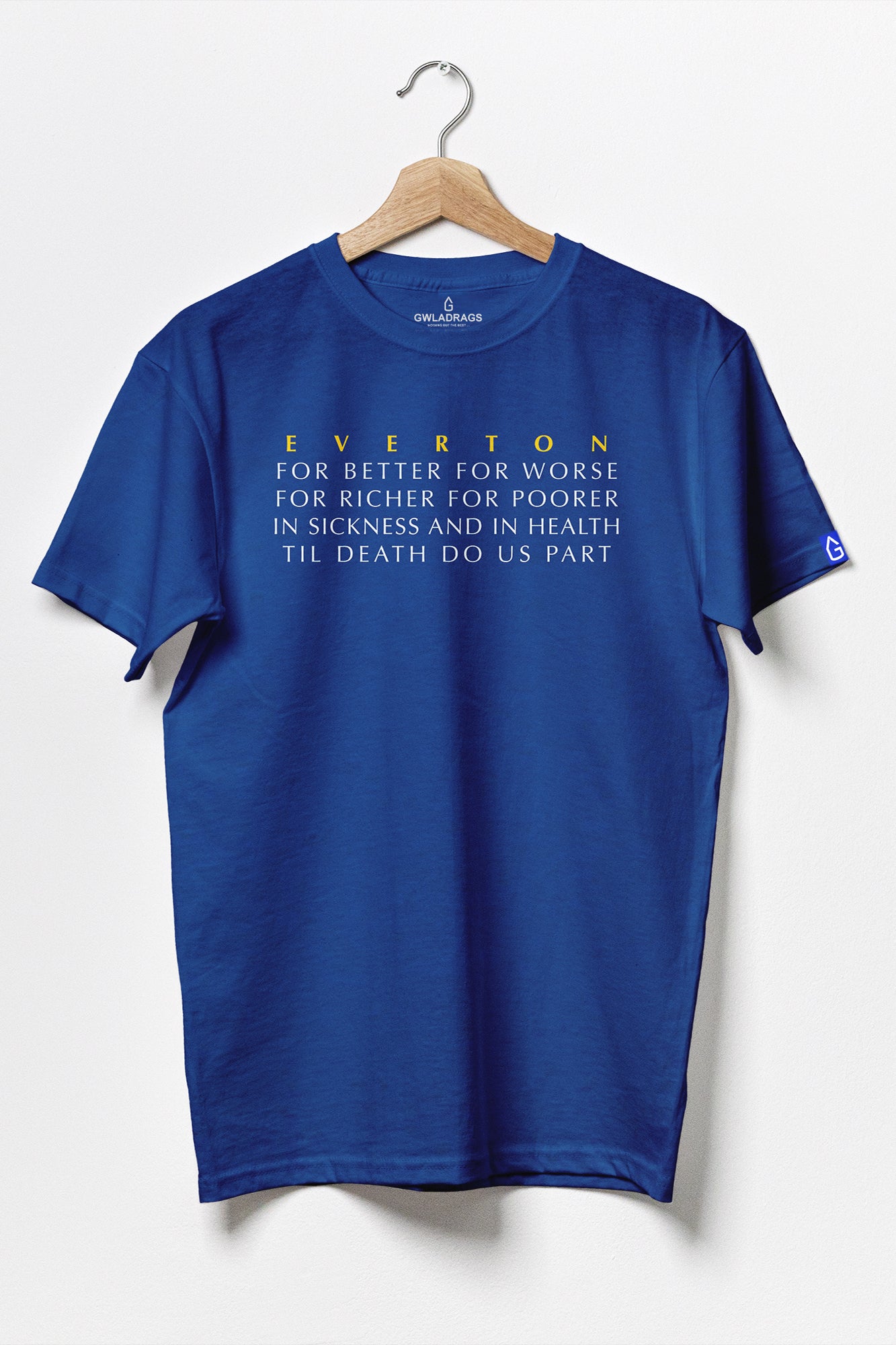 WSAG Classics Kendall Vows - Premium Cotton T-Shirt / Blue