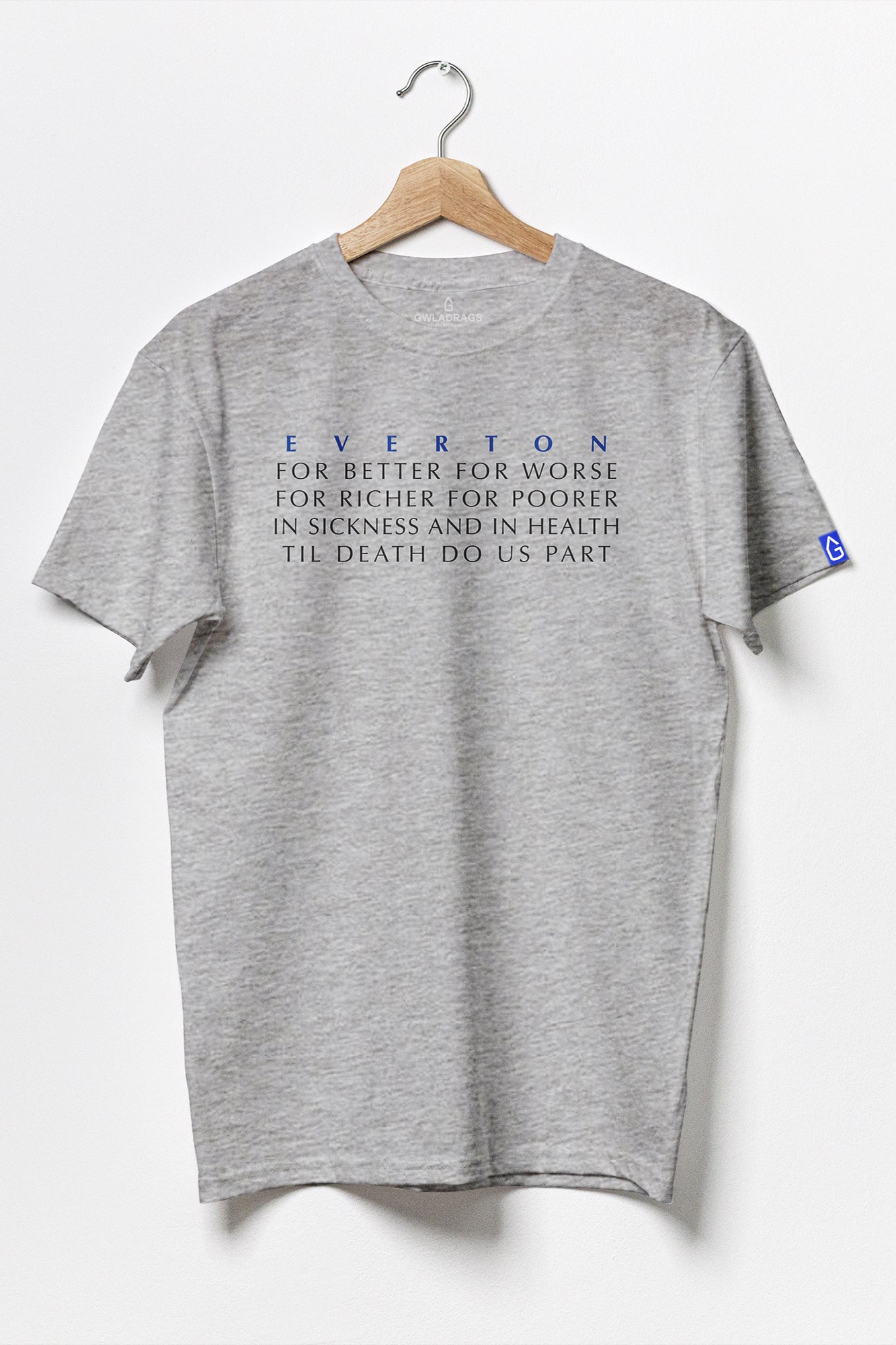 WSAG Classics Kendall Vows - Premium Cotton T-Shirt / Marl Grey